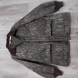Walls Blizard Pruf USA 1980s Vintage Camo Jacket Coat hunting Camoflauge